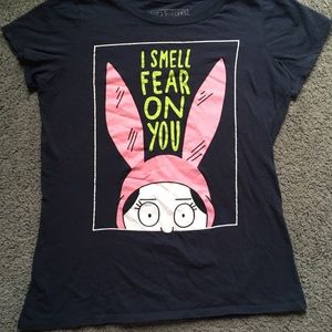 Bob’s Burgers Tee - “I smell fear on you”